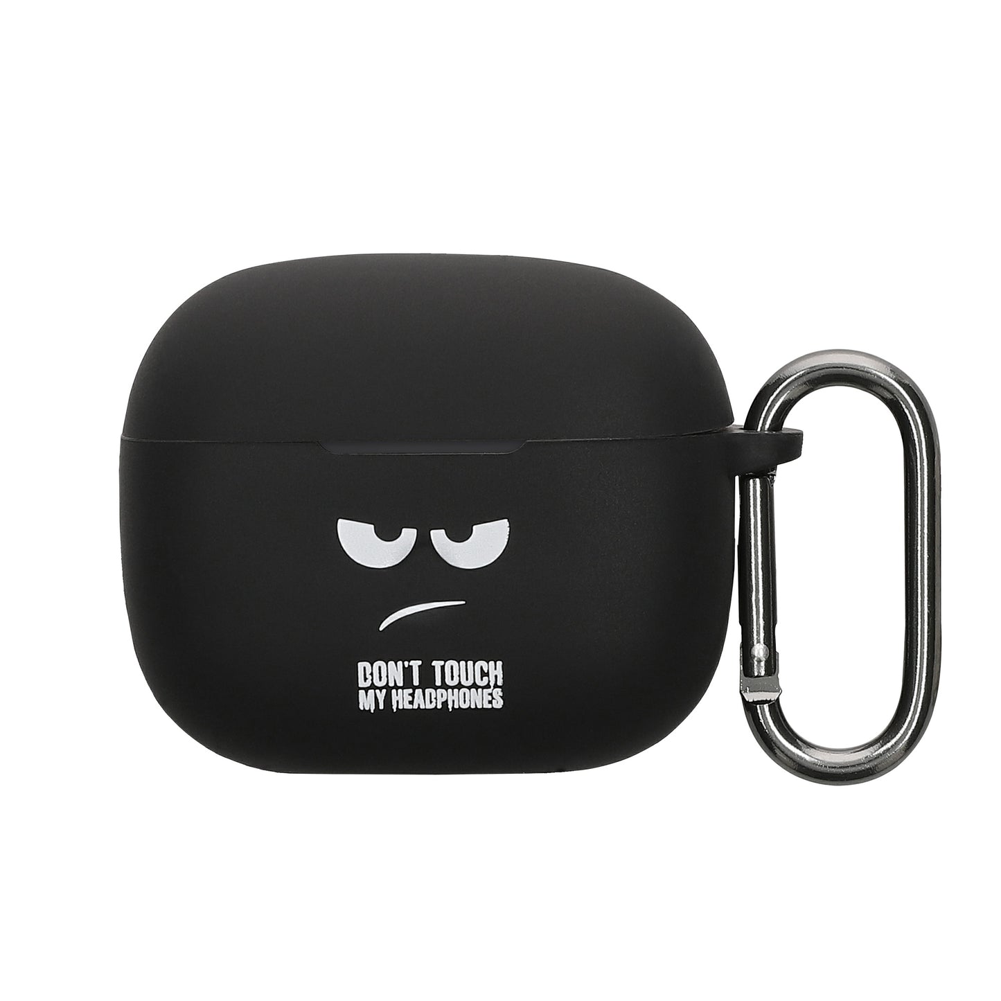 kwmobile Hülle kompatibel mit Bowers & Wilkins Pi6 / Pi8 Hülle - Silikon Kopfhörer Schutzhülle Case Cover Weiß Schwarz Schwarz Weiß  [dsg01]