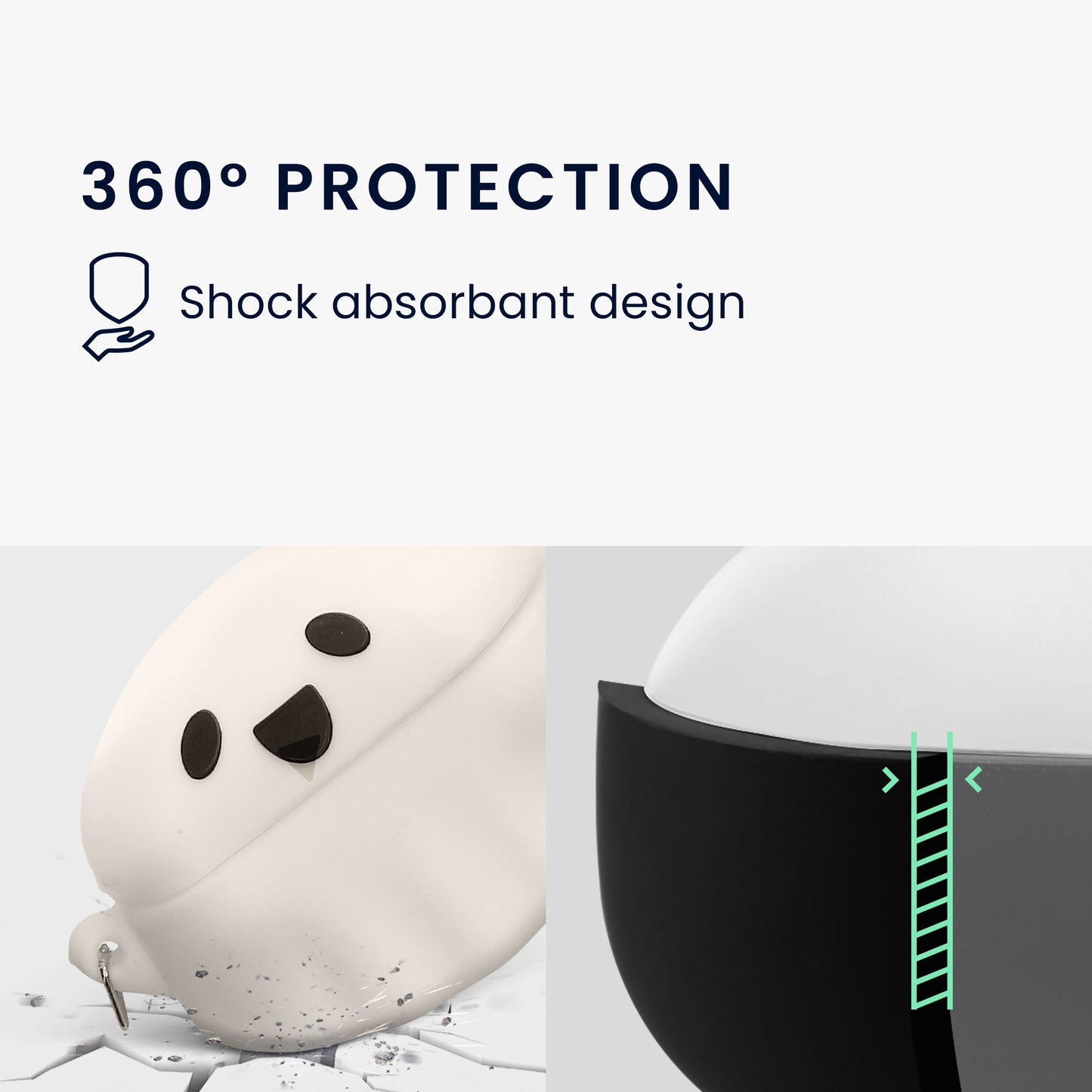 Silikon Hülle für Anker soundcore P40i Geist Design