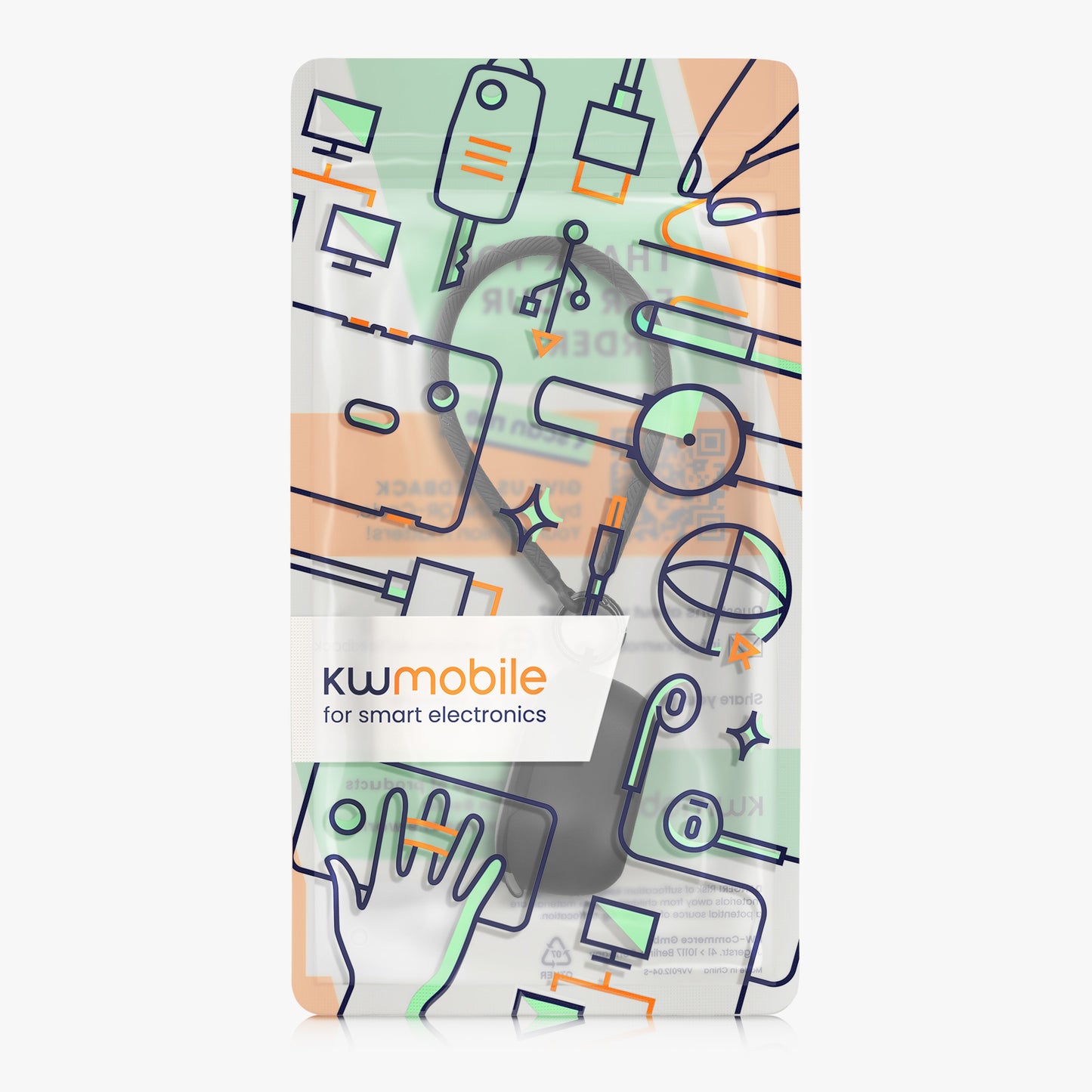 kwmobile Hülle kompatibel mit JBL Vibe Buds Kopfhörer