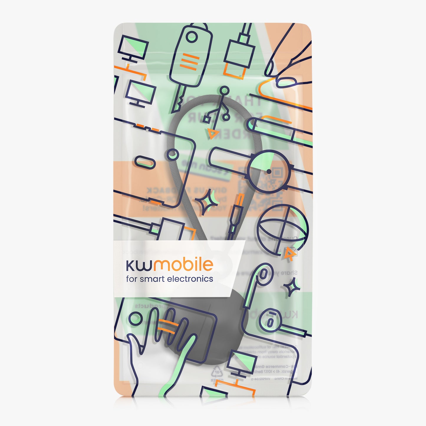 kwmobile Hülle kompatibel mit Xiaomi Redmi Buds 6 Lite Kopfhörer