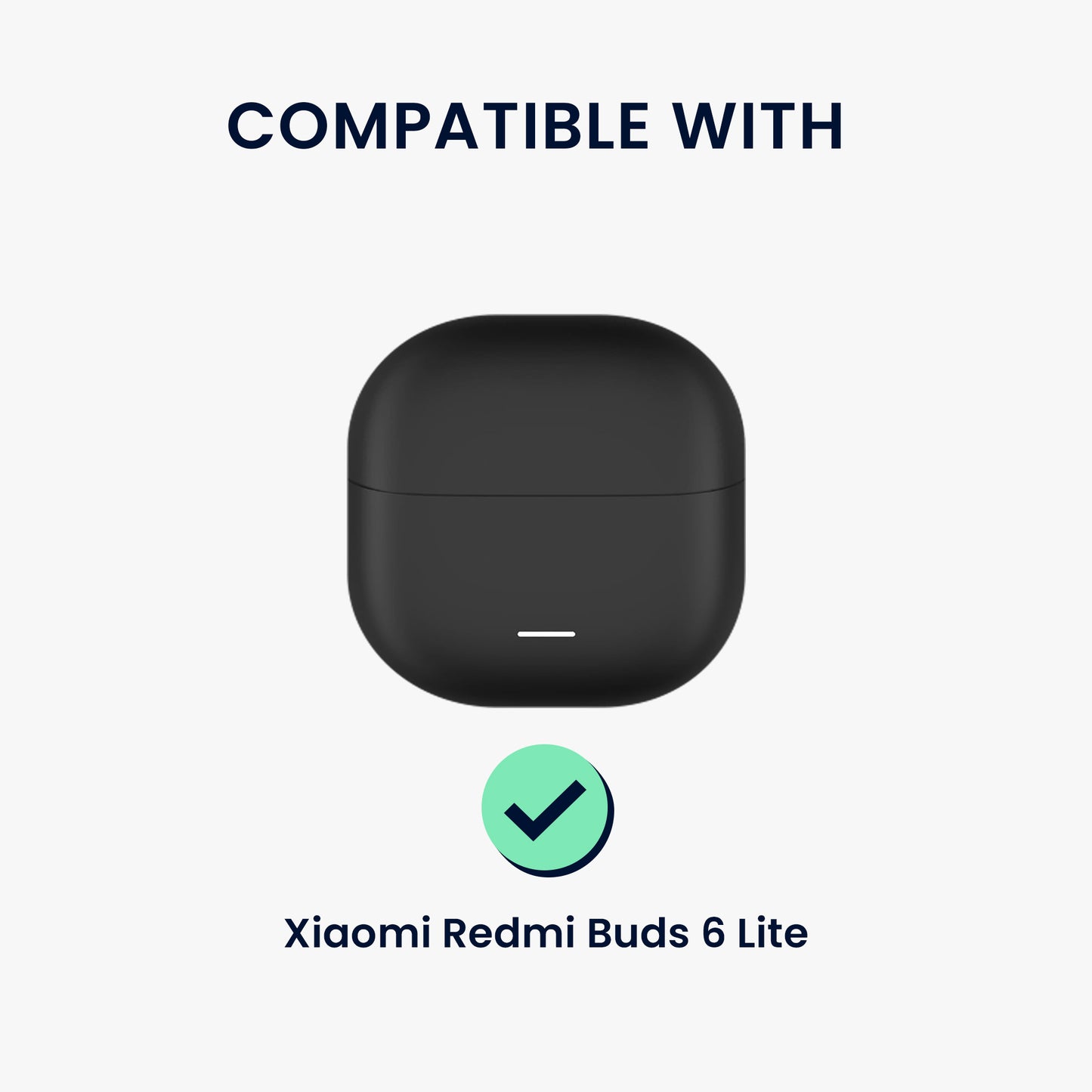 kwmobile Hülle kompatibel mit Xiaomi Redmi Buds 6 Lite Kopfhörer
