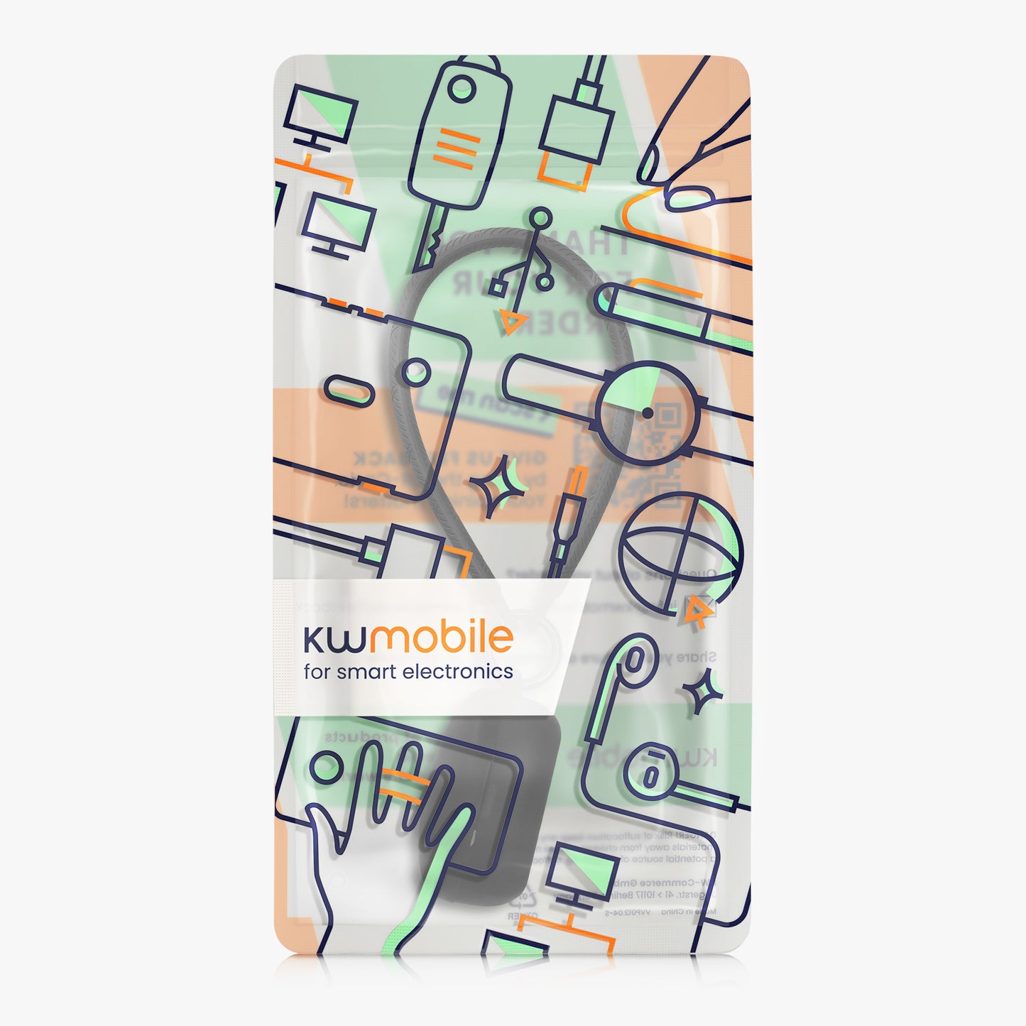 kwmobile Hülle kompatibel mit Anker Soundcore Life P2 mini Kopfhörer