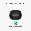 kwmobile Hülle kompatibel mit Anker soundcore P40i Kopfhörer