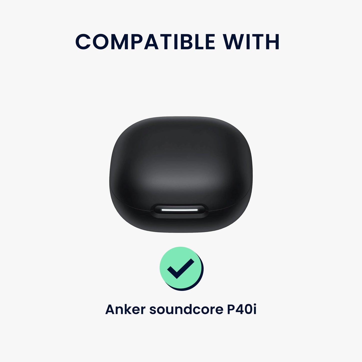 kwmobile Hülle kompatibel mit Anker soundcore P40i Kopfhörer
