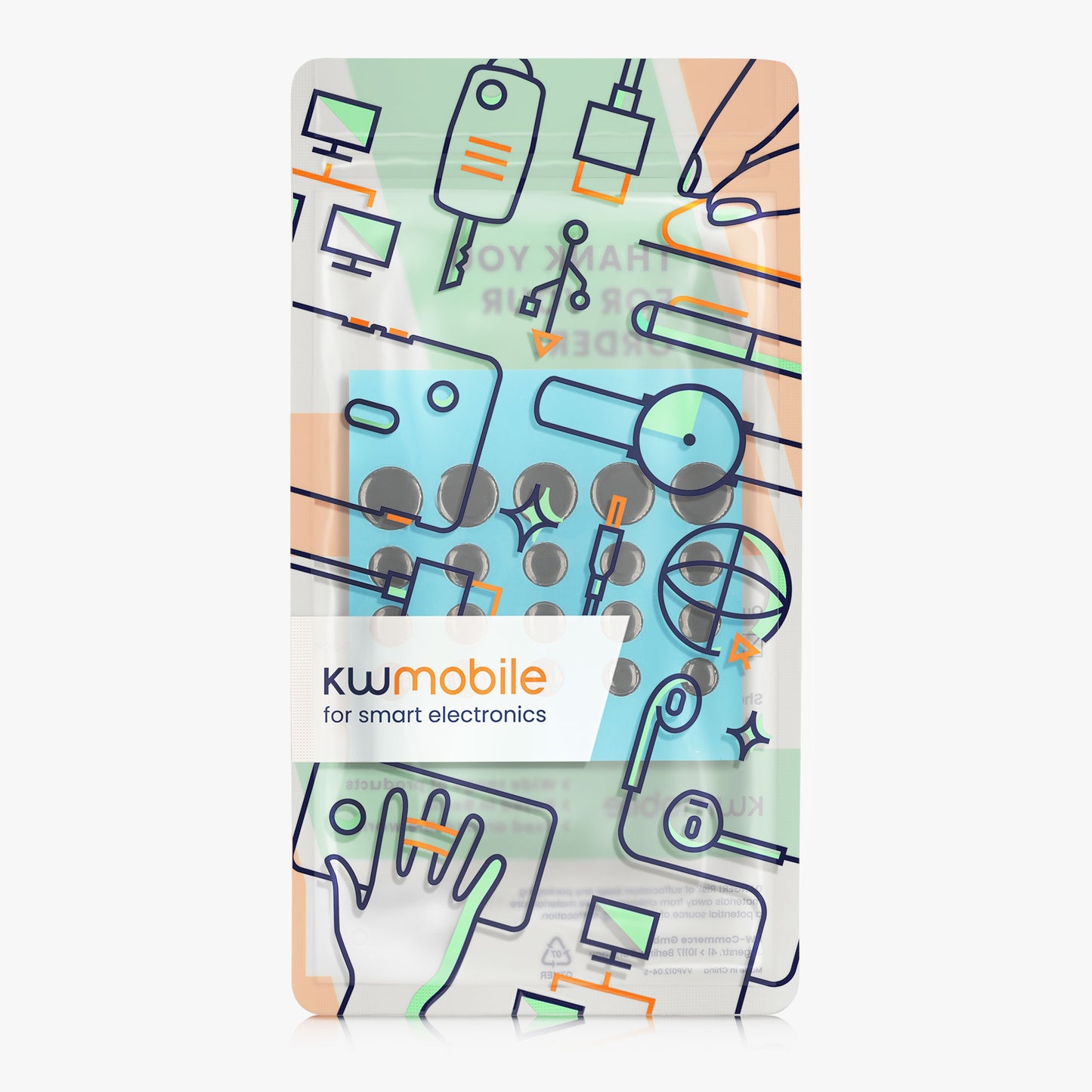 kwmobile Mouse Feet Sticker für Universal Gaming Mouse Mausgleiter - Maus Ersatz Glider aus PTFE - 4 verschiedenen Größen 6mm 6,5mm 7mm 10mm
