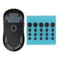 kwmobile Mouse Feet Sticker für Universal Gaming Mouse Mausgleiter - Maus Ersatz Glider aus PTFE - 4 verschiedenen Größen 6mm 6,5mm 7mm 10mm