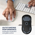 kwmobile Mouse Feet Sticker für Universal Gaming Mouse Mausgleiter - Maus Ersatz Glider aus PTFE - 4 verschiedenen Größen 6mm 6,5mm 7mm 10mm
