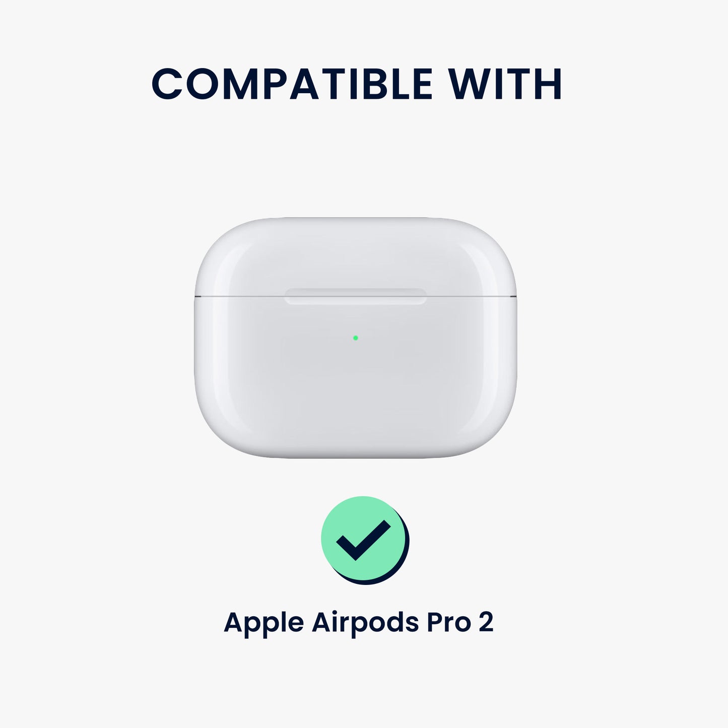 kwmobile Hülle kompatibel mit Apple Airpods Pro 2 Kopfhörer