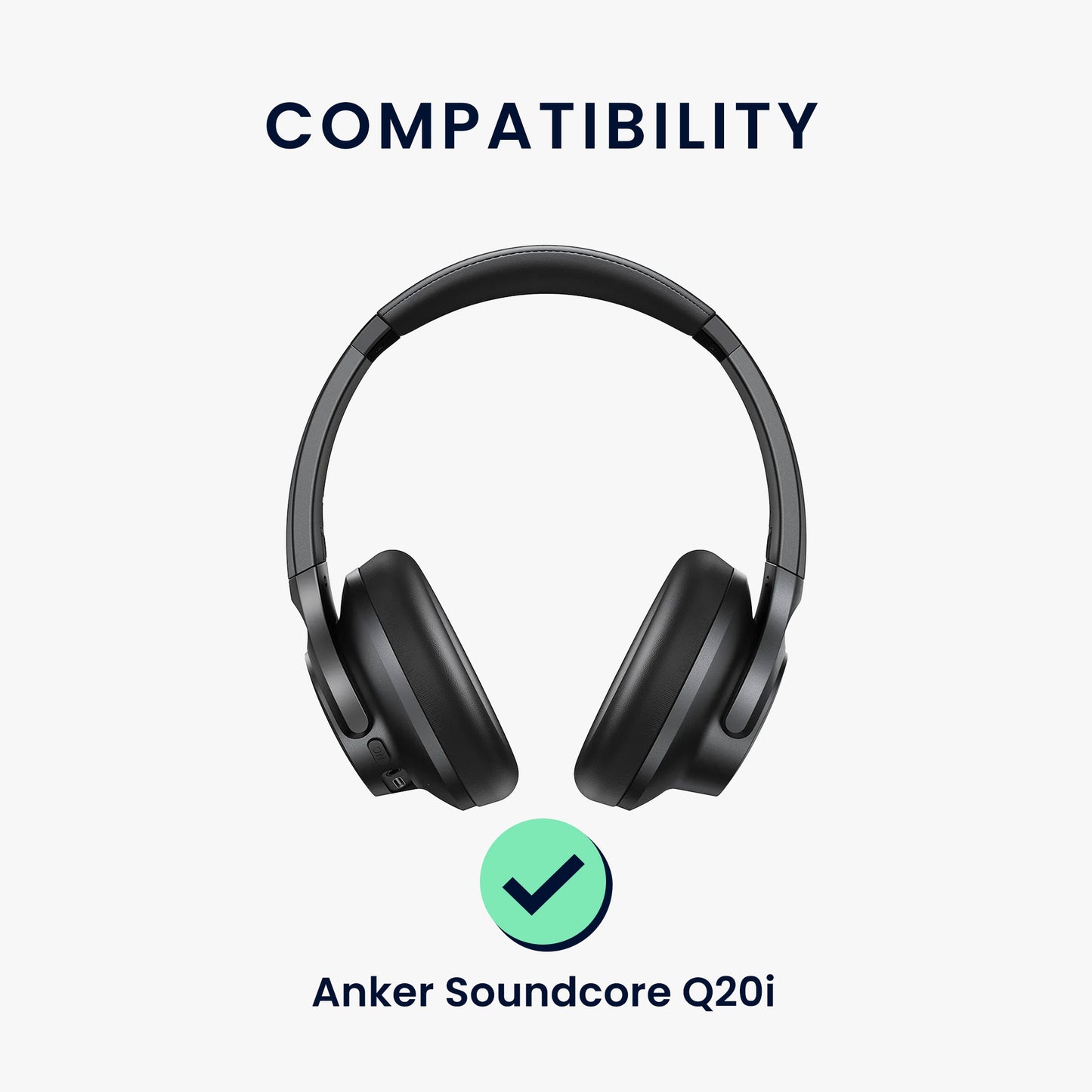 kwmobile Kopfhörer Tasche für Soundcore Q20i Kopfhörer Case Hülle Reise Beutel für Headset Headphones Weiche Over Ear Schutzhülle
