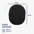 kwmobile Kopfhörer Tasche für Soundcore Q20i Kopfhörer Case Hülle Reise Beutel für Headset Headphones Weiche Over Ear Schutzhülle
