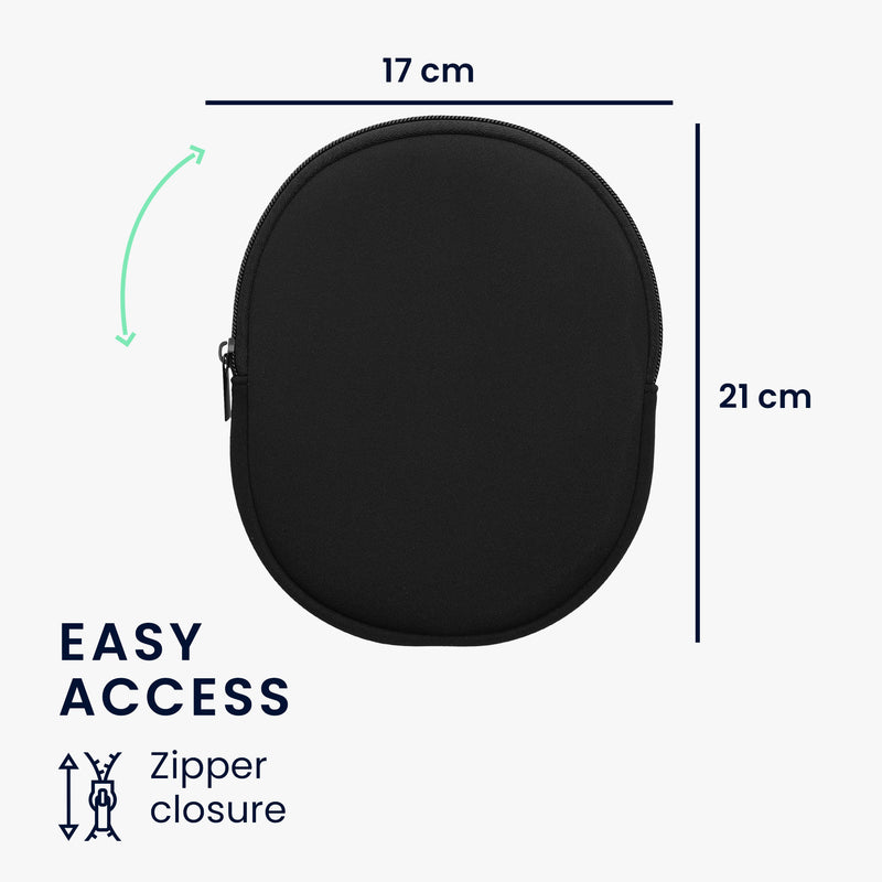 kwmobile Kopfhörer Tasche für Soundcore Q20i Kopfhörer Case Hülle Reise Beutel für Headset Headphones Weiche Over Ear Schutzhülle