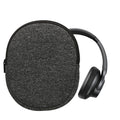 kwmobile Neopren Kopfhörer Tasche für Soundcore Q20i - Kopfhörer Case - Hülle Reise Beutel für Headset Headphones - Weiche Over Ear Schutzhülle Anthrazit Weiß Anthrazit  