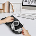 kwmobile Tasche für Headset / Overear headphone Kopfhörer - Weiche Headset Schutzhülle - Aufbewahrung für Zubehör - Cover