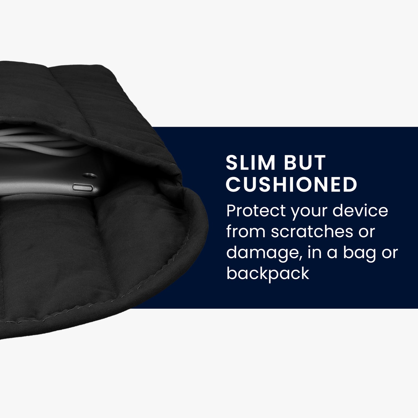 kwmobile Tasche für Headset / Overear headphone Kopfhörer - Weiche Headset Schutzhülle - Aufbewahrung für Zubehör - Cover