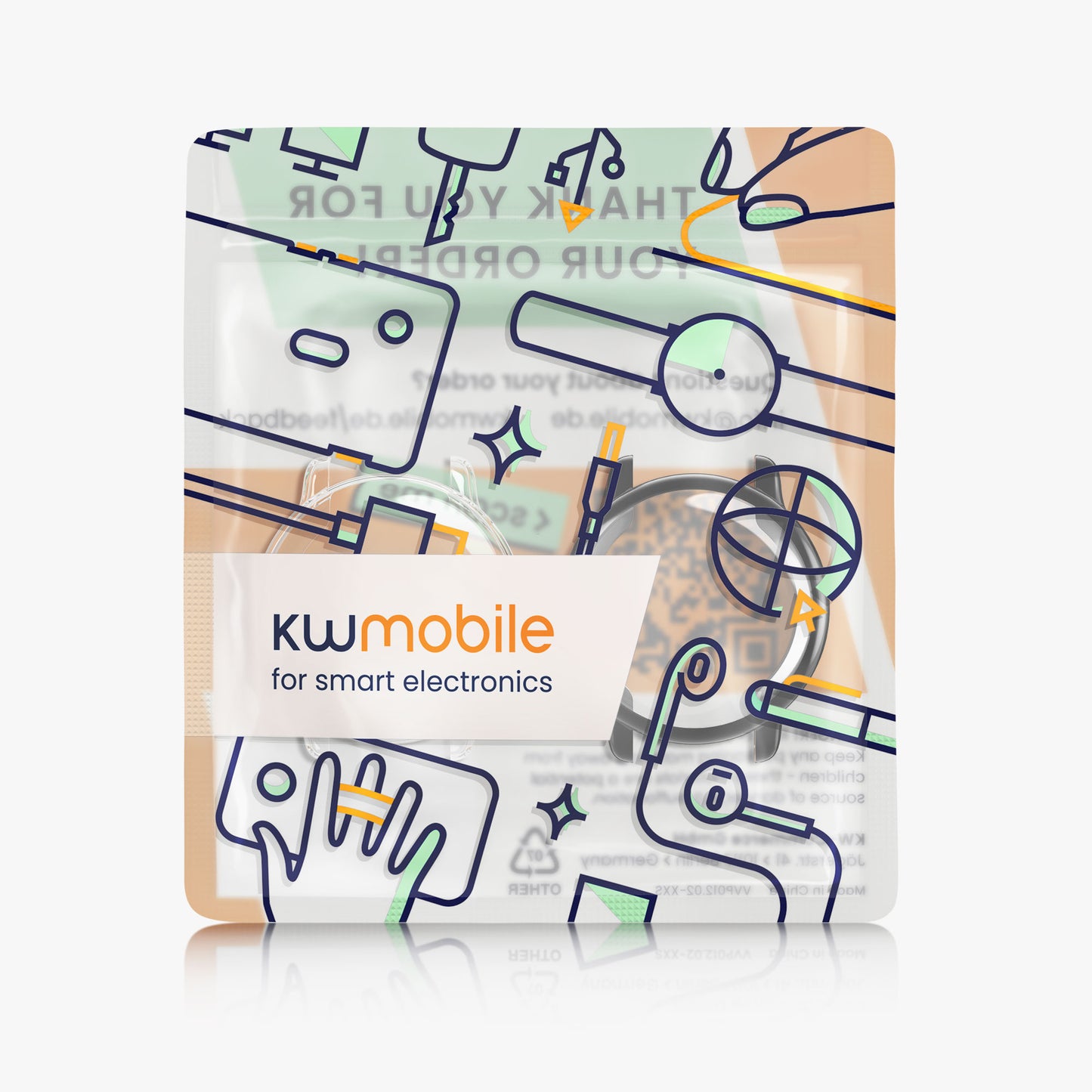 kwmobile Schutzhülle für Garmin vivoactive 5 / active 5 Fullbody Display Cover Set