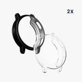 kwmobile Schutzhülle für Garmin vivoactive 5 / active 5 Fullbody Display Cover Set