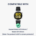 kwmobile Kunststoff Hülle kompatibel mit Huawei Watch GT5 41mm / Watch GT4 41mm Schutzhülle Schutzrahmen Glitzer Schutz Zubehör