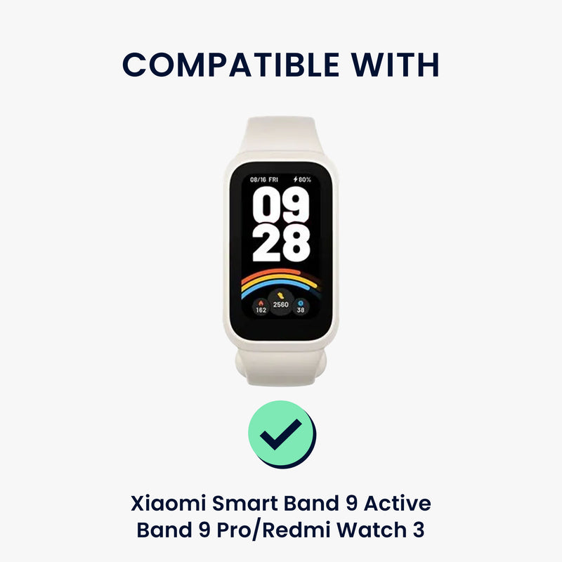 kwmobile USB Ladegerät kompatibel mit Xiaomi Mi Band 10 / Band 9 / 8 / 8Pro / Redmi Watch 3 Active - USB Kabel Charger Stand - Smart Watch Ladestation - Ladekabel mit Standfunktion