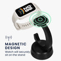 kwmobile USB Ladegerät kompatibel mit Xiaomi Mi Band 10 / Band 9 / 8 / 8Pro / Redmi Watch 3 Active - USB Kabel Charger Stand - Smart Watch Ladestation - Ladekabel mit Standfunktion