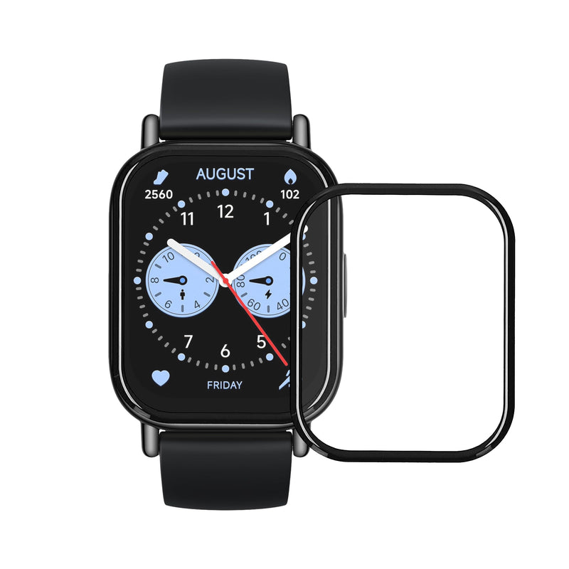 kwmobile Displayschutzfolie kompatibel mit Xiaomi Redmi Watch 5 Lite Folie Schutzfolie für Fitness Tracker robuster Displayschutz