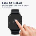 kwmobile Displayschutzfolie kompatibel mit Xiaomi Redmi Watch 5 Active Folie Schutzfolie für Fitness Tracker robuster Displayschutz
