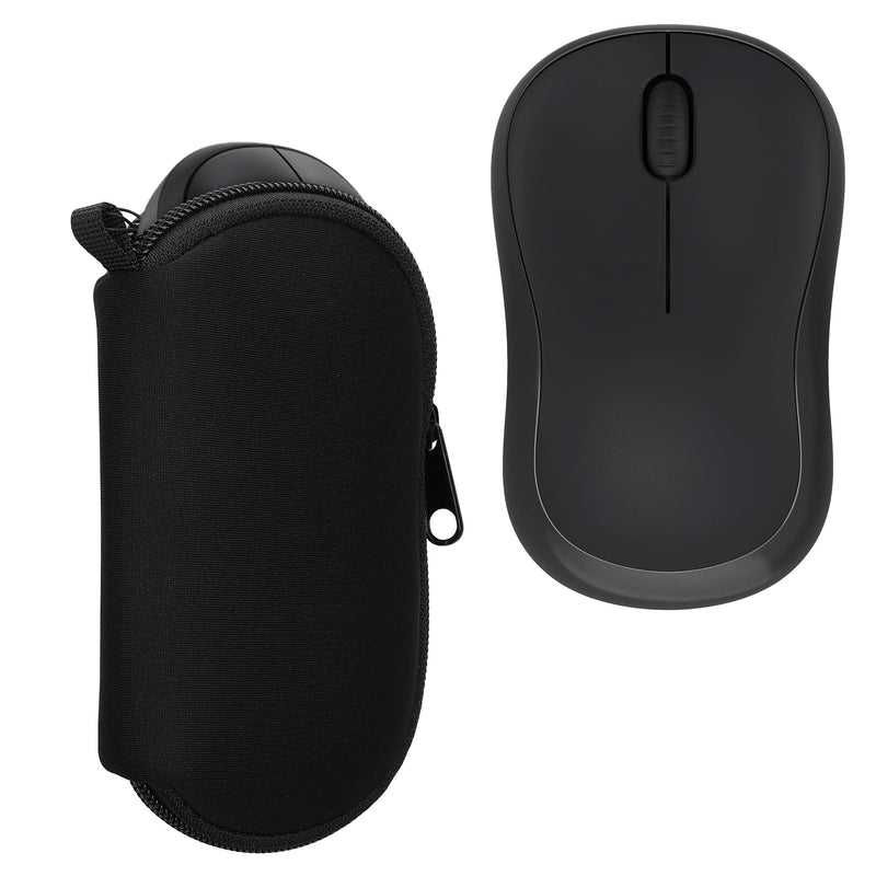kwmobile Hülle kompatibel mit Logitech M240 SILENT / M325S - Hülle für PC Mouse Schutzhülle - Computer Maus Tasche - Tasche für PC-Maus