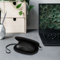 kwmobile Hülle kompatibel mit Logitech M240 SILENT / M325S - Hülle für PC Mouse Schutzhülle - Computer Maus Tasche - Tasche für PC-Maus
