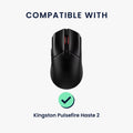 kwmobile Gaming Maus Grip Tape für Kingston Pulsefire Haste 2 Mouse Grip Tape Rutschfestes Griffband für PC Maus