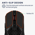 kwmobile Gaming Maus Grip Tape für Kingston Pulsefire Haste 1 Mouse Grip Tape Rutschfestes Griffband für PC Maus