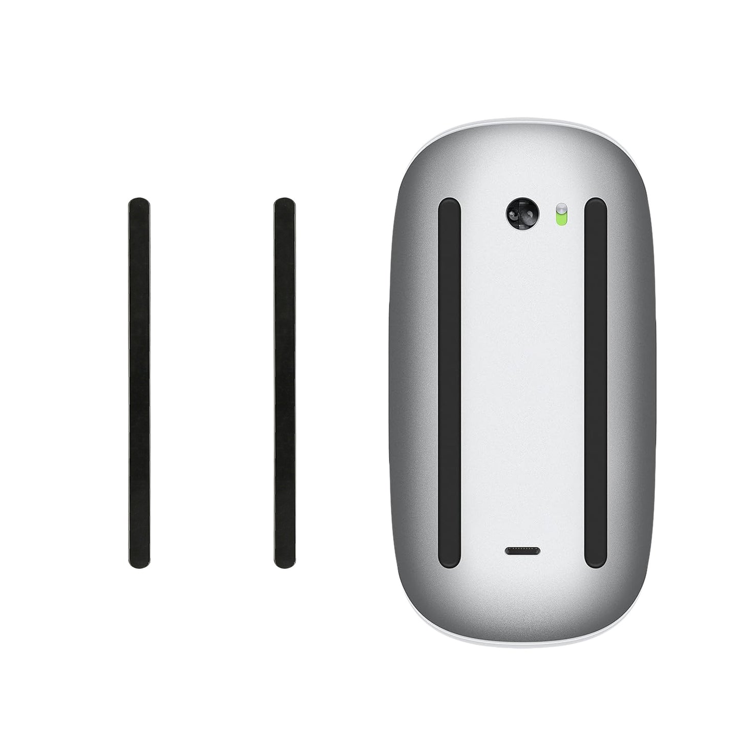 kwmobile Mouse Feet Sticker kompatibel mit Apple Magic Mouse 1 / 2 Ersatz Glider Mausfüße passgenau Maus Glides