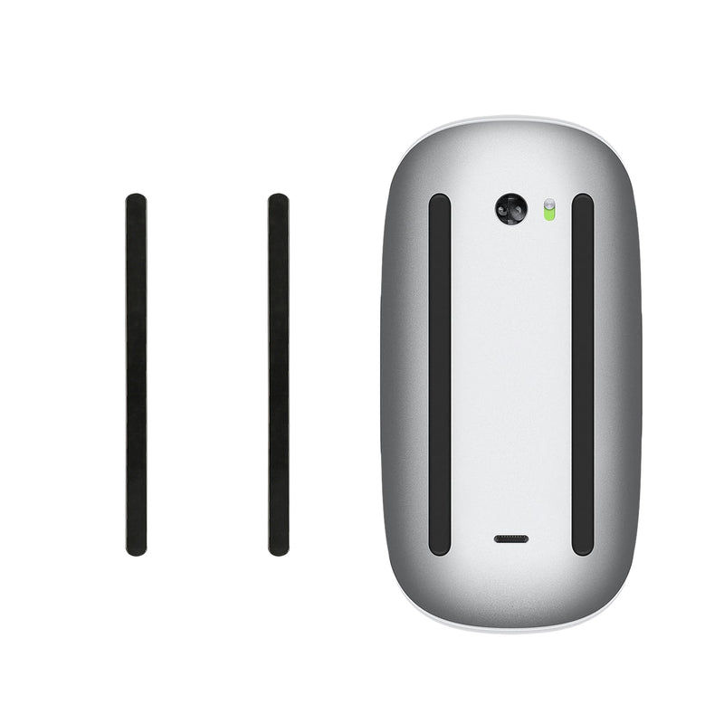 kwmobile Mouse Feet Sticker kompatibel mit Apple Magic Mouse 1 / 2 Ersatz Glider Mausfüße passgenau Maus Glides