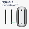 kwmobile Mouse Feet Sticker kompatibel mit Apple Magic Mouse 1 / 2 Ersatz Glider Mausfüße passgenau Maus Glides