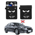 kwmobile Autoschlüssel Tasche kompatibel mit Autoschlüssel Schlüsselhülle - RFID Blocker Schlüssel Hülle aus Stoff
