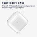 kwmobile Hülle für Apple Airpods 4 Case Schutzhülle Kopfhörer Cover