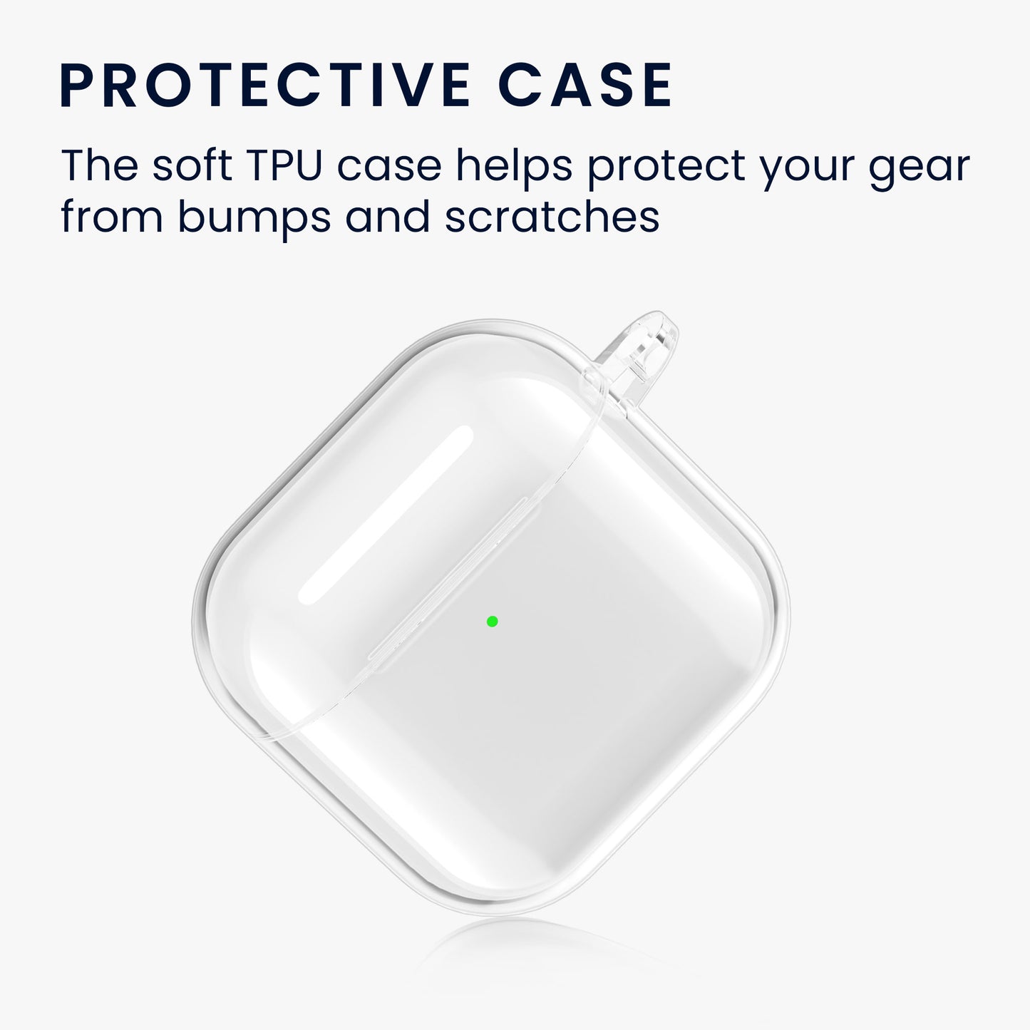kwmobile Hülle für Apple Airpods 4 Case Schutzhülle Kopfhörer Cover