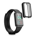 kwmobile Silikon Hülle für Amazfit Band 7 Schutzhülle Fullbody Display Cover Set