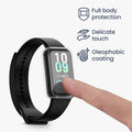 kwmobile Silikon Hülle für Amazfit Band 7 Schutzhülle Fullbody Display Cover Set