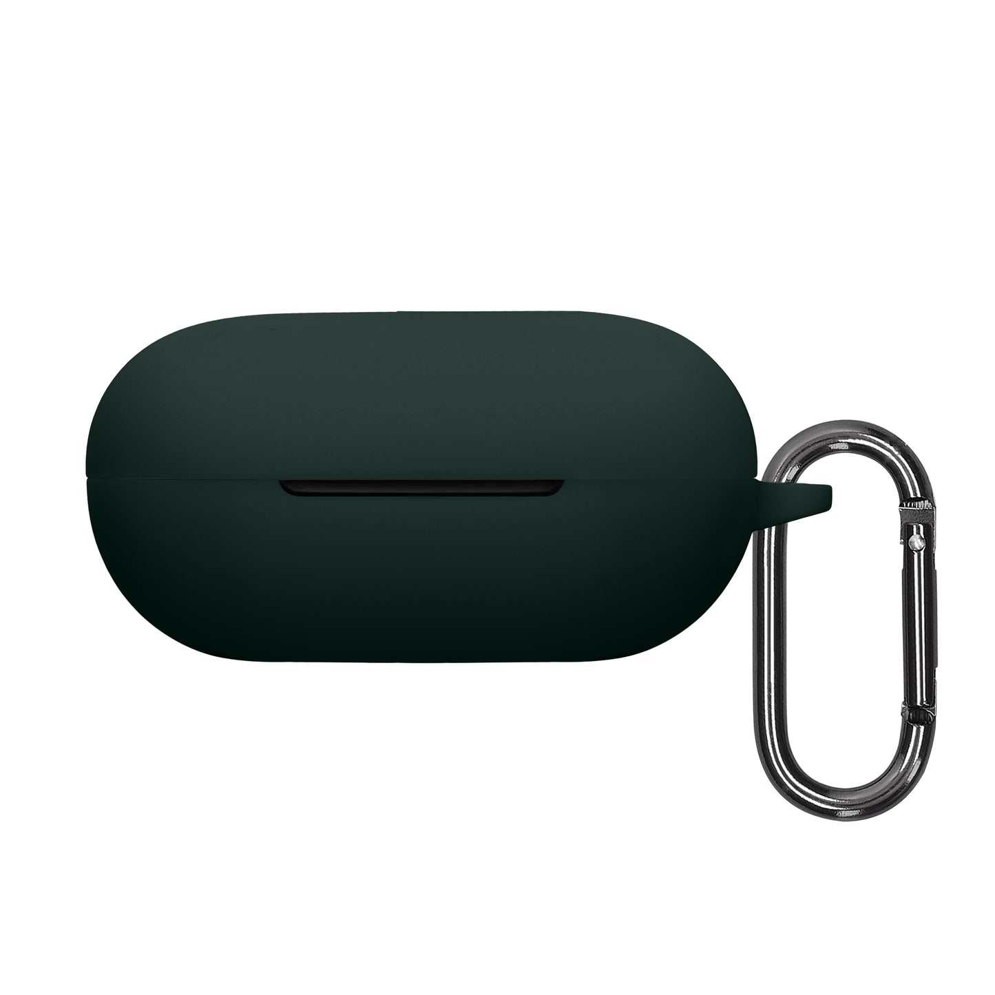 kwmobile Hülle kompatibel mit Beats Powerbeats Pro 2 Kopfhörer - Silikon Schutzhülle Etui Case Cover Schoner in Dunkelgrün Dunkelgrün  