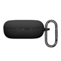 kwmobile Hülle kompatibel mit Shokz OpenFit 2 T920 Kopfhörer - Silikon Schutzhülle Etui Case Cover Schoner in Schwarz Schwarz  