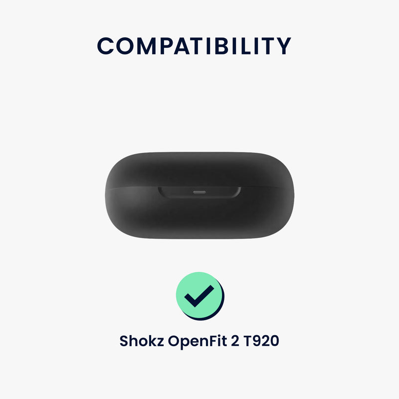 kwmobile Hülle kompatibel mit Shokz OpenFit 2 T920 Kopfhörer