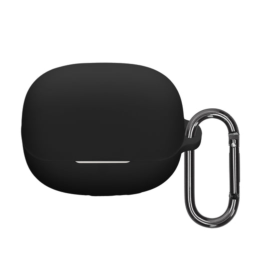 kwmobile Hülle kompatibel mit Xiaomi Buds 5 Pro Kopfhörer - Silikon Schutzhülle Etui Case Cover Schoner in Schwarz Schwarz  