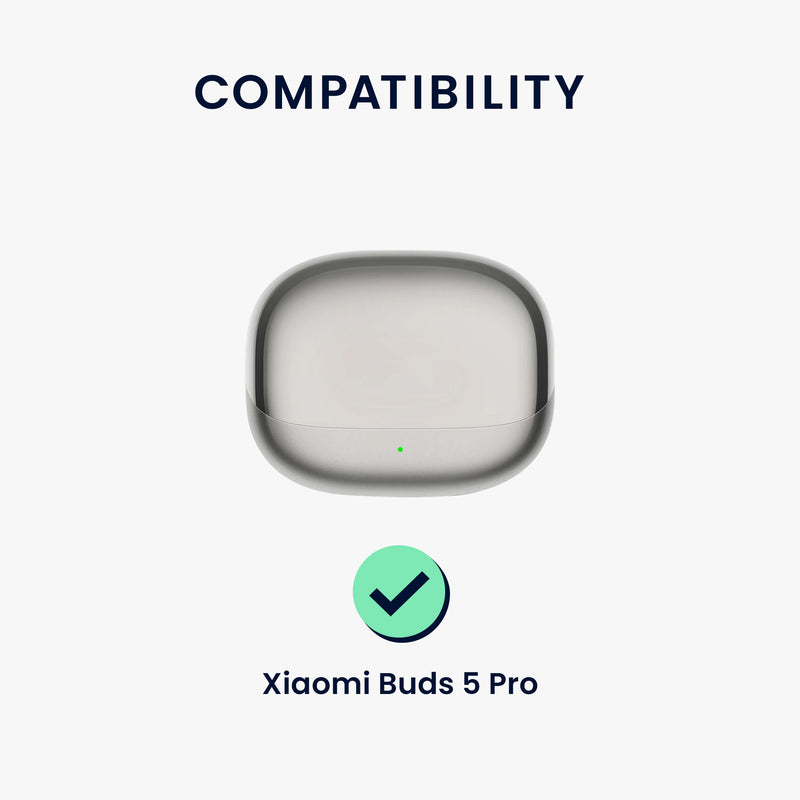 kwmobile Hülle kompatibel mit Xiaomi Buds 5 Pro Kopfhörer