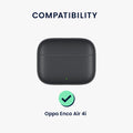 kwmobile Hülle kompatibel mit Oppo Enco Air 4i Kopfhörer Case Cover Schoner