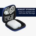 kwmobile In-Ear Kopfhörer Tasche Earphones Etui Case Cover Hülle für Kopfhörer
