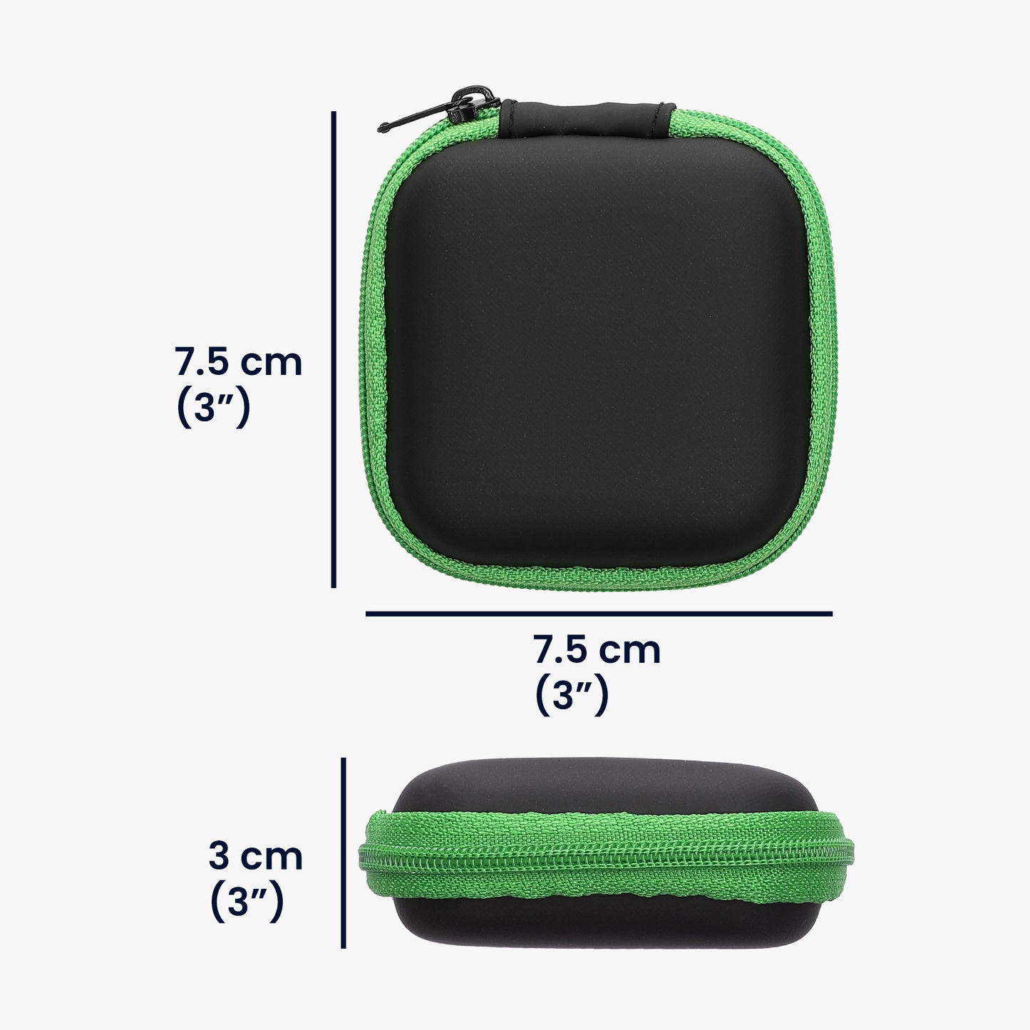 kwmobile In-Ear Kopfhörer Tasche Earphones Etui Case Cover Hülle für Kopfhörer