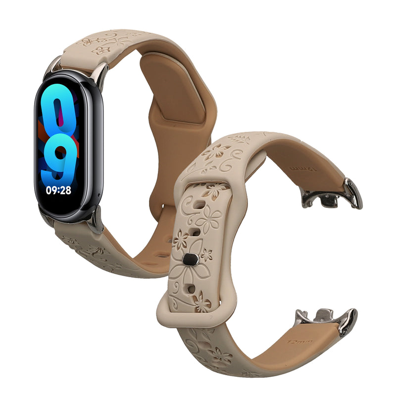 kwmobile Ersatzarmband kompatibel mit Xiaomi Mi Band 10 / Mi Band 9 / 8 Armband