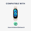 kwmobile Ersatzarmband kompatibel mit Xiaomi Mi Band 10 / Mi Band 9 / 8 Armband