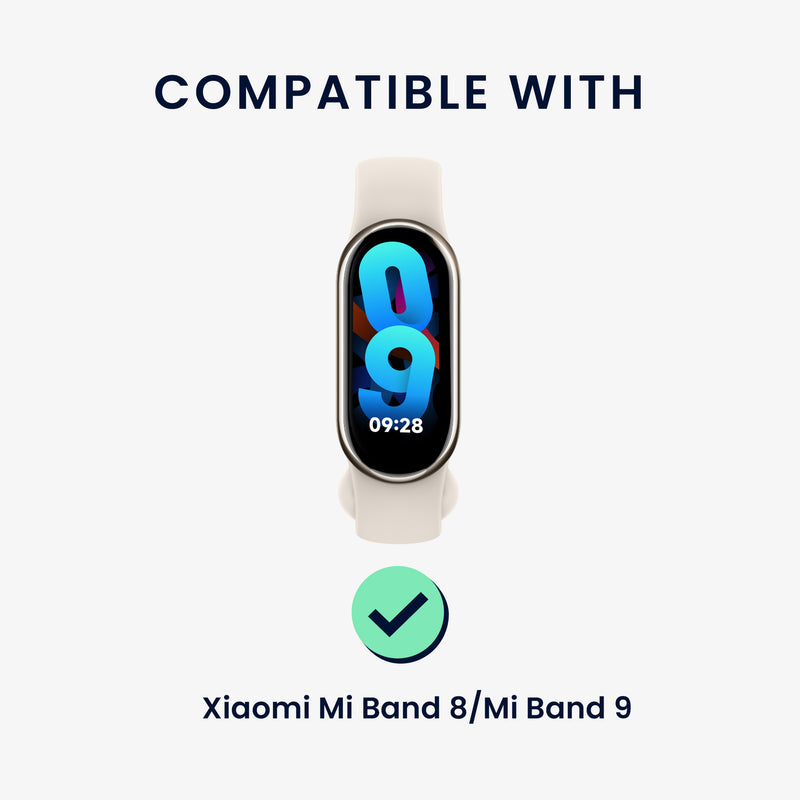 kwmobile Ersatzarmband kompatibel mit Xiaomi Mi Band 10 / Mi Band 9 / 8 Armband