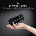 kwmobile Hülle für Anker Power Bank 25000mAh (A1695H11) Case - Powerbank Hülle für unterwegs - Tasche für Power Bank