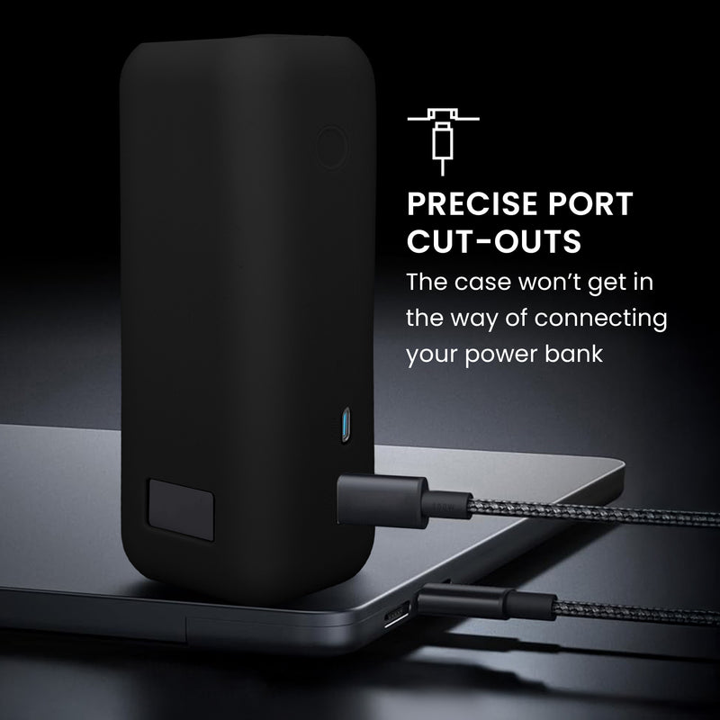 kwmobile Hülle für Anker Power Bank 25000mAh (A1695H11) Case - Powerbank Hülle für unterwegs - Tasche für Power Bank